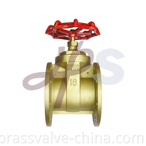 Brass Flanged Gate Valves Hg19